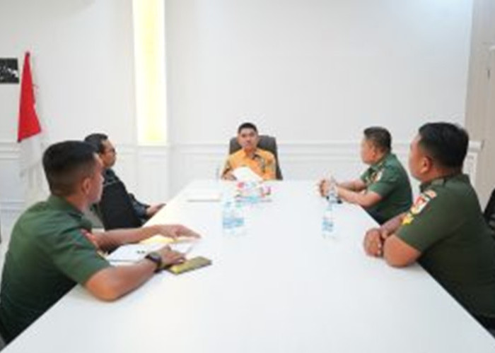 Diskominfosantik Sulteng dan Kodam XXIII/PW Jajaki Kolaborasi Penguatan Informasi Publik dan Satu Data Indones