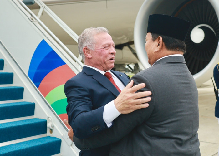 Raja Abdullah II Kagumi Determinasi Prabowo, Konsisten Layani Rakyat sejak Prajurit