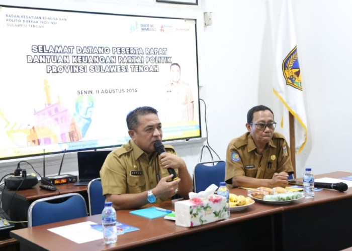 Kenaikan Bantuan Parpol Didorong untuk Perkuat Demokrasi dan Pendidikan Politik di Sulteng