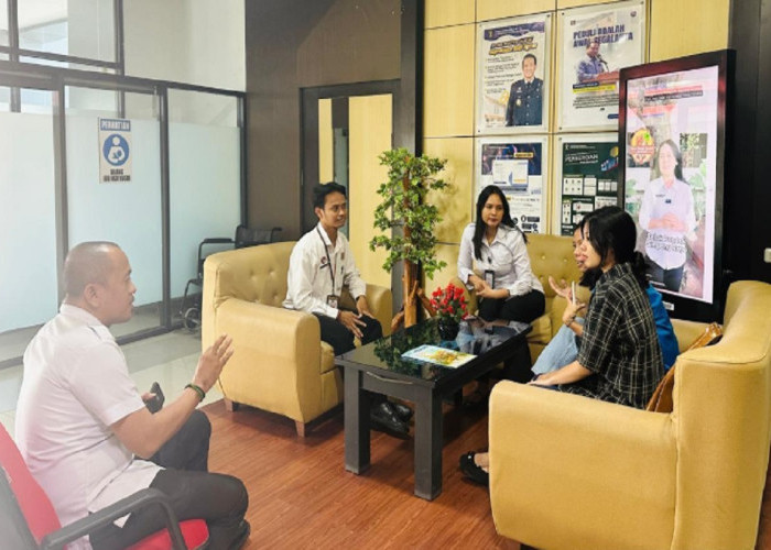 Mahasiswa Untad Kaji Pengelolaan Royalti Musik di Kantor Wilayah Kemenkum Sulteng