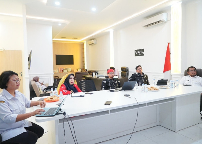 Komisi Informasi Sulteng Ikuti FGD Indeks Keterbukaan Informasi Publik 2025 secara Virtual