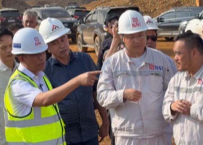 Gubernur Anwar Hafid Tinjau PT NNI, Tegaskan Komitmen Jaga Kelestarian Lingkungan Morowali Utara