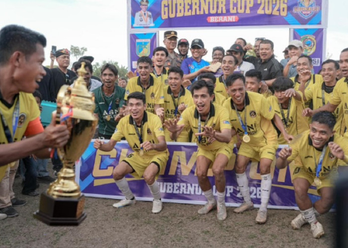 Anwar Hafid Hadiri Final Gubernur Cup Berani 2026, Dukung Pembinaan Sepakbola Muda