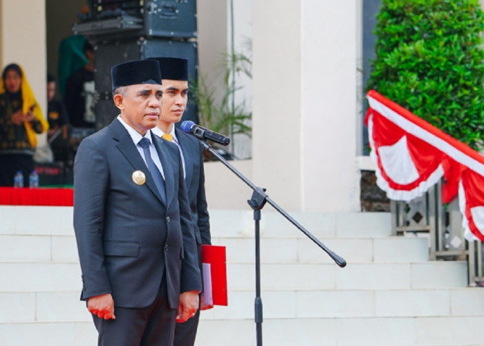 Jadi Inspektur Upacara, Gubernur Anwar: Tanamkan Nilai-nilai Pancasila dalam Kehidupan Sehari-hari