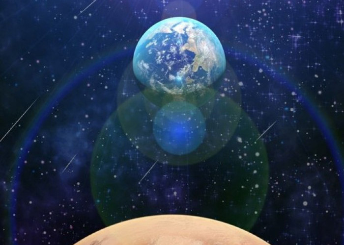 Ketika Bulan, Mars, dan Pleiades Berpelukan di Langit Juli