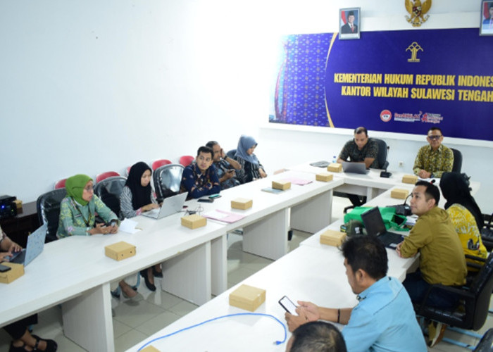 Kemenkum Sulteng Harmonisasi Ranperbup RKPD Banggai 2027