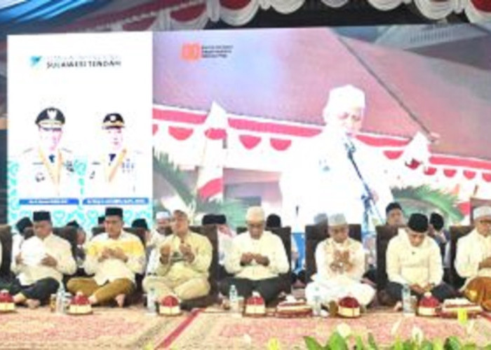 Ribuan Warga Hadiri Tabligh Akbar Peringatan HUT ke-80 RI di Sulawesi Tengah