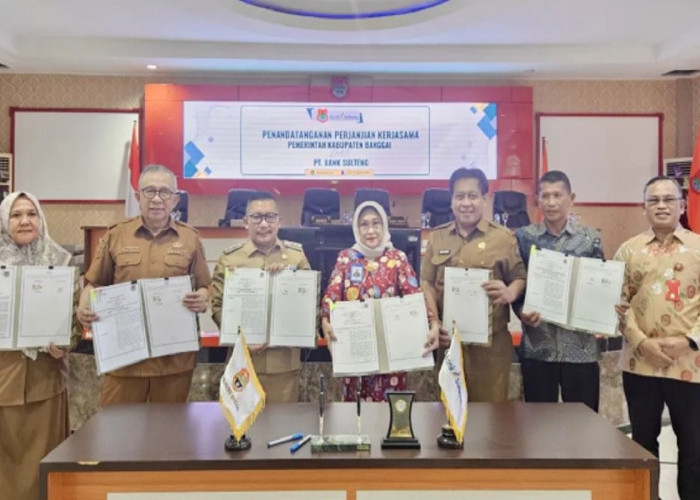 Bank Sulteng dan Pemkab Banggai Jalin Kerja Sama SP2D Online Terintegrasi SIPD