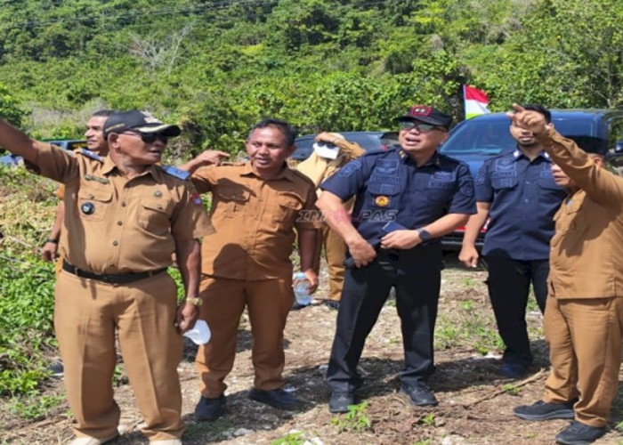Kanwil Ditjenpas Sulteng Percepat Pembangunan Lapas Banggai Laut, Lokasi Ditinjau Langsung