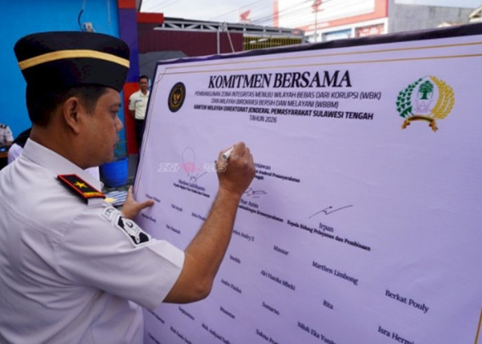 Kanwil Ditjenpas Sulteng Canangkan ZI WBK–WBBM, Perkuat Integritas dan Layanan Publik