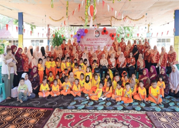 Peringati HUT ke-26, DWP Sulteng Berbagi dan Menginspirasi di TK Pertiwi Palu