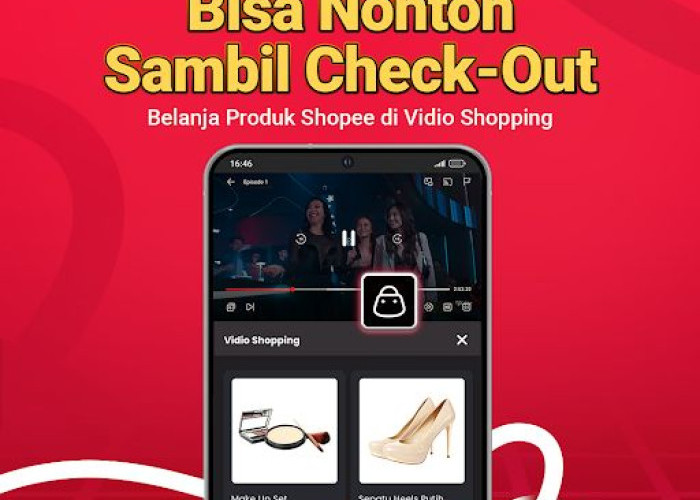 Kolaborasi Inovatif Vidio dan Shopee Hadirkan Vidio Shopping, Cara Belanja Tanpa Melewatkan Tayangan