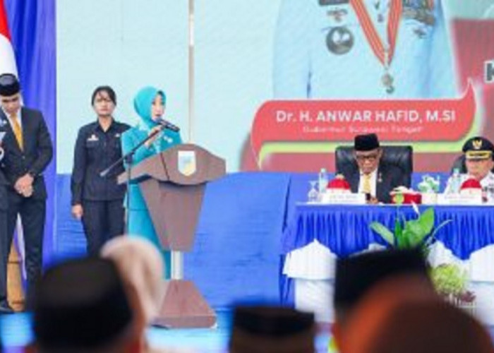 Sry Nirwanti Lantik Ketua TP PKK-Posyandu Parigi Moutong dan Banggai