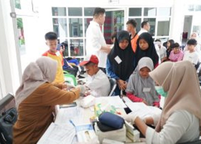200 Peserta Didik Baru Sekolah Rakyat Ikuti Pemeriksaan Kesehatan Gratis