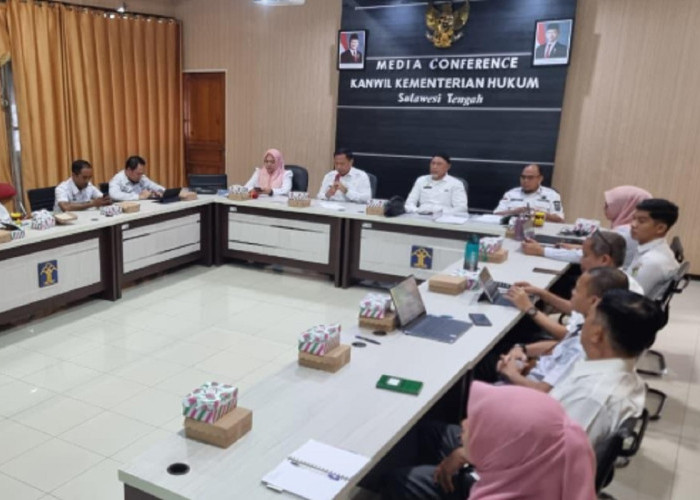 Pemkot Palu dan Kanwil Kemenkum Sulteng Bahas Harmonisasi Raperda untuk Penguatan Pemerintahan Daerah