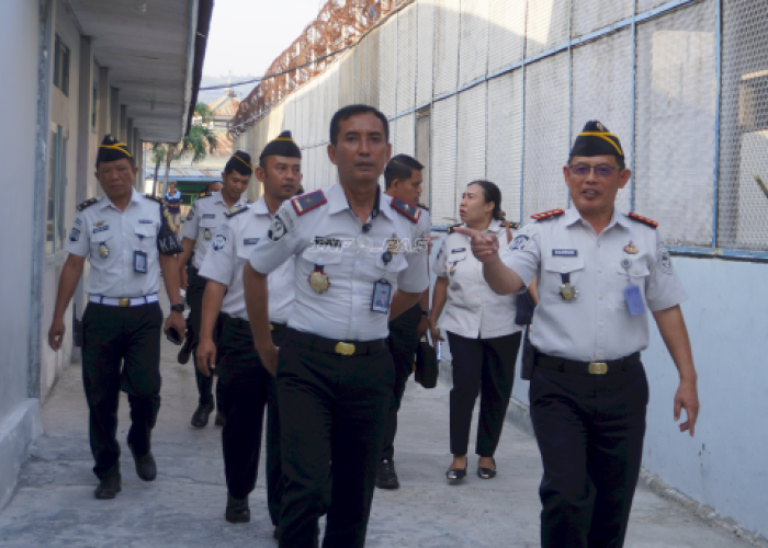 Kakanwil Ditjenpas Sulteng Monev Lapas Luwuk, Ingatkan soal Pungli dan Fasilitas Mewah
