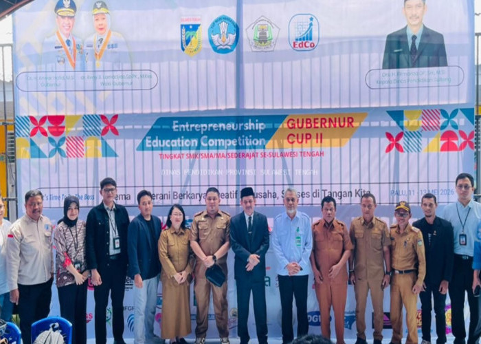 Pemprov Sulteng Dorong Generasi Muda Jadi Wirausaha, EdCo 2026 Resmi Digelar di SMKN 4 Palu
