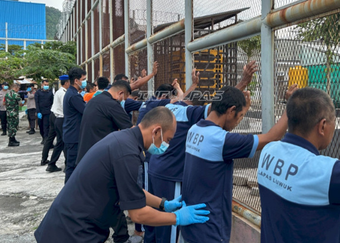 Ditjenpas Sulteng Perang Total Lawan Narkoba dan HP Ilegal, Razia Serentak Digelar di Lapas-Rutan