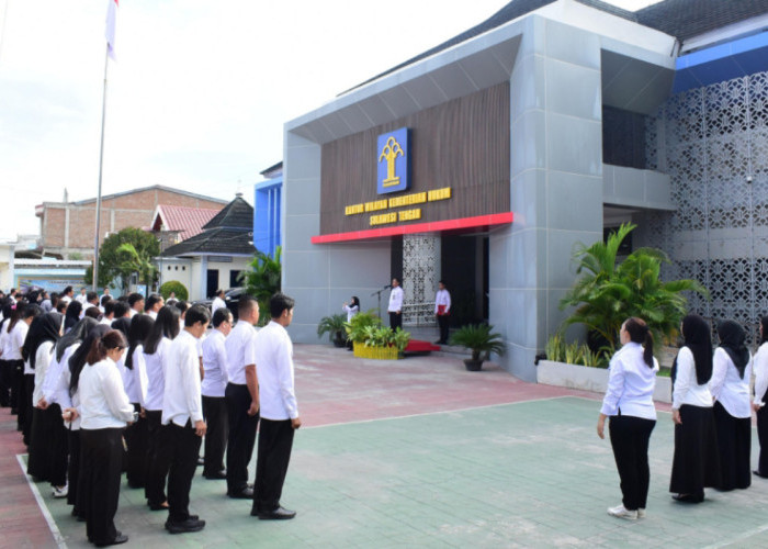 Harkitnas ke-118, Kanwil Kemenkum Sulteng Ajak ASN dan Generasi Muda Bangkit Bersama