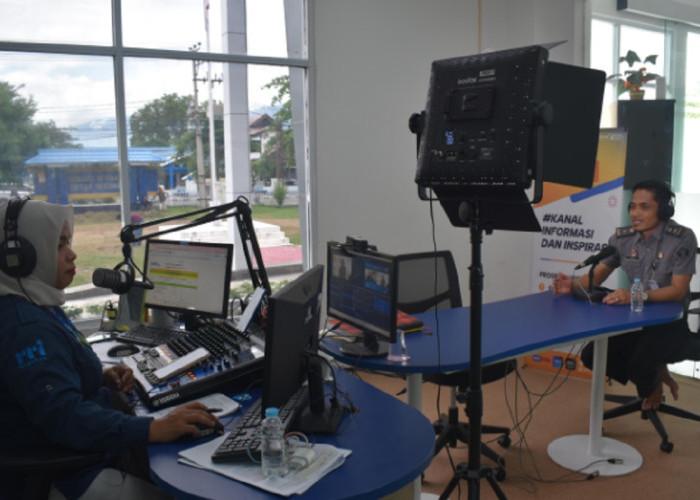 Kemenkum Sulteng dan RRI Palu Kolaborasi Edukasi Hukum Lewat Program 'Kopi Anda-Fokus Kita'