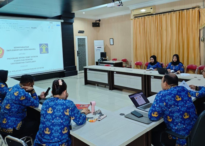 Kanwil Kemenkum Sulteng Mantapkan Draft Kerja Sama, Siapkan Standar Baku untuk 26 Mitra pada 2025