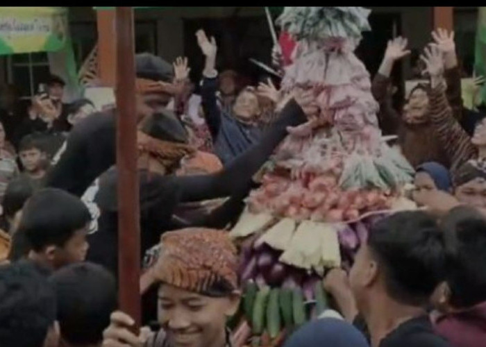 Momen Isra Mi'raj: Warga Purworejo Rela Kehujanan Demi Rebut 7 Gunungan