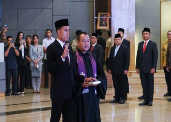 Miliano Jonathans Resmi Jadi WNI, Menkumham dan Ketua PSSI Saksikan Pengambilan Sumpah