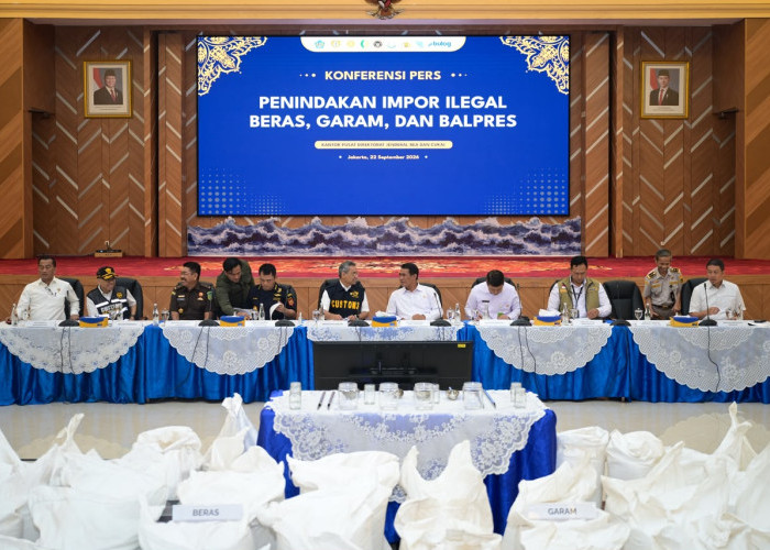 Pemerintah Bongkar Modus Impor Ilegal Beras dan Garam, 30 Kontainer Disita