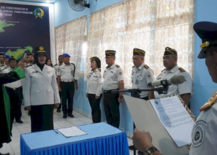 Ditjenpas Sulteng Lantik Pejabat Baru di Lapas Perempuan Palu
