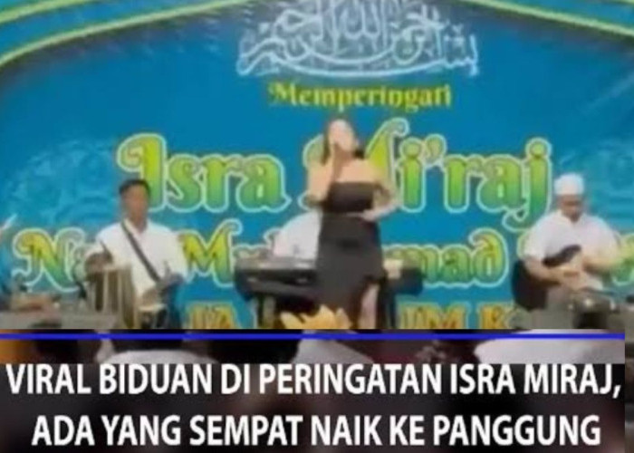 Viral, Aksi Biduan pada Peringatan Isra Mi'raj di Banyuwangi jadi Sorotan Publik