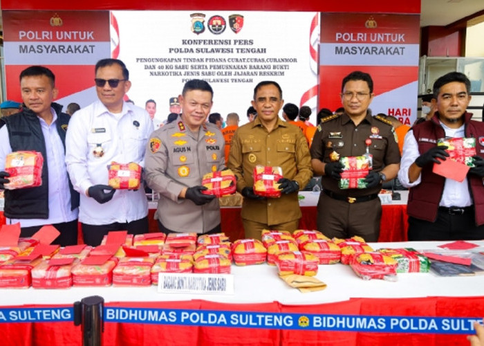Hadiri Pemusnahan 40 Kg Sabu, Gubernur Anwar: Ini Pertama Kali Saya Lihat Narkoba Sebanyak Ini