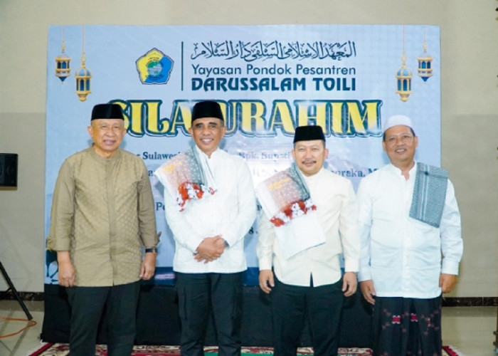 Gubernur Anwar Akan Bangun Asrama untuk Madrasah Aliyah di Ponpes Darussalam Banggai