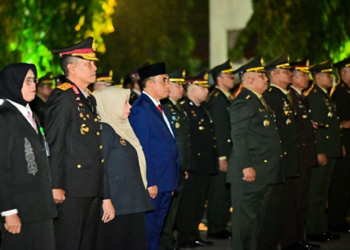 Gubernur Sulawesi Tengah Hadiri Malam Renungan Suci HUT ke-80 Kemerdekaan RI