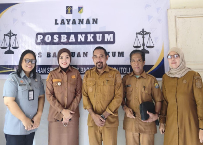 Kanwil Kemenkum Sulteng Perkuat Kualitas Laporan Posbankum Desa/Kelurahan di Tolitoli
