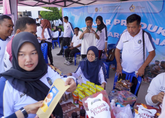Ditjenpas Sulteng Kampanyekan 'Gerakan Cinta Produk Narapidana', Pameran Meriah