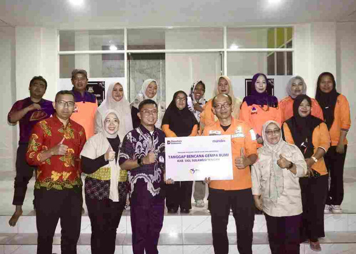 Cepat Tanggap, Bank Mandiri Salurkan Bantuan ke Masyarakat Terdampak Gempa di Kabupaten Sigi