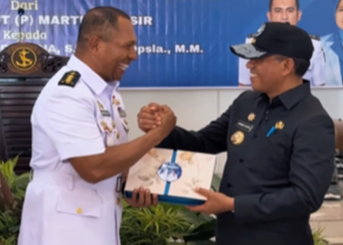 Gubernur Sulteng Hadiri Sertijab Danlanal Palu, Tekankan Penguatan Sinergi Daerah dan TNI AL