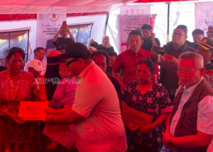 Ditjenpas Sulteng Salurkan Bantuan untuk Korban Gempa Sigi