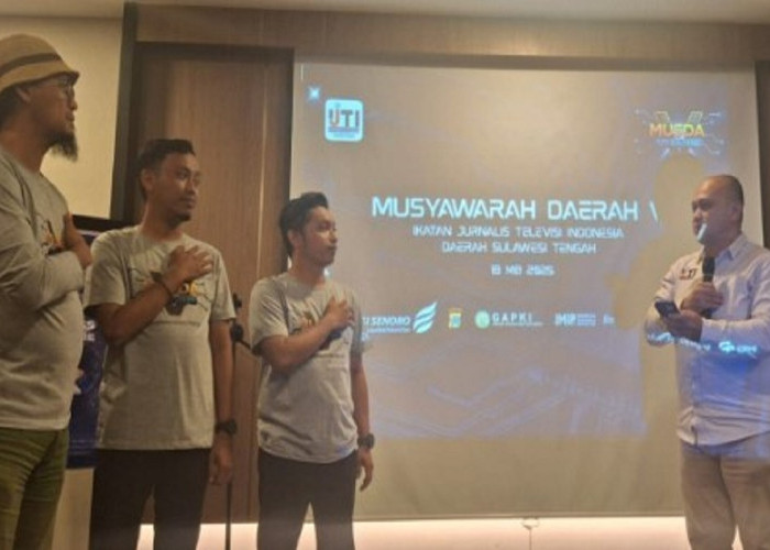 IJTI Sulteng Gelar Musda ke-V, Rolis Muhlis Terpilih Jadi Ketua Periode 2025-2029