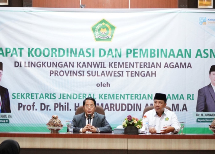 ASN Kemenag Sulteng Diminta Tak Hanya Duduk di Balik Meja
