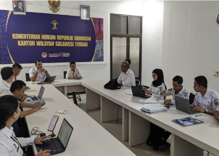 Kemenkum Sulteng Bahas Harmonisasi Ranperbup Donggala tentang Tugas dan Tata Kerja Disdikpora