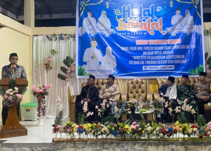 Bupati Parigi Moutong Ajak Warga Perkuat Kebersamaan saat Halalbihalal di Tinombo
