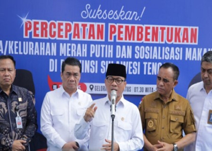Luncurkan Koperasi Merah Putih di Sulteng, Mendes PDT: Jangan Kecilkan Peran Kepala Desa
