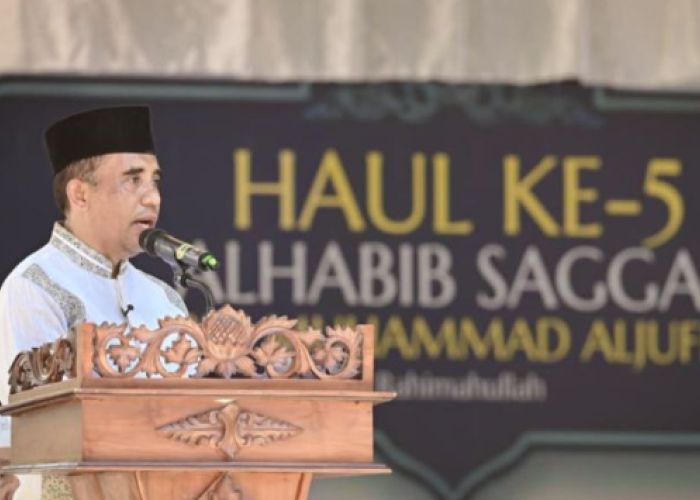 Haul Habib Saggaf, Anwar Hafid: Ilmu Harus Jadi Panglima Kehidupan