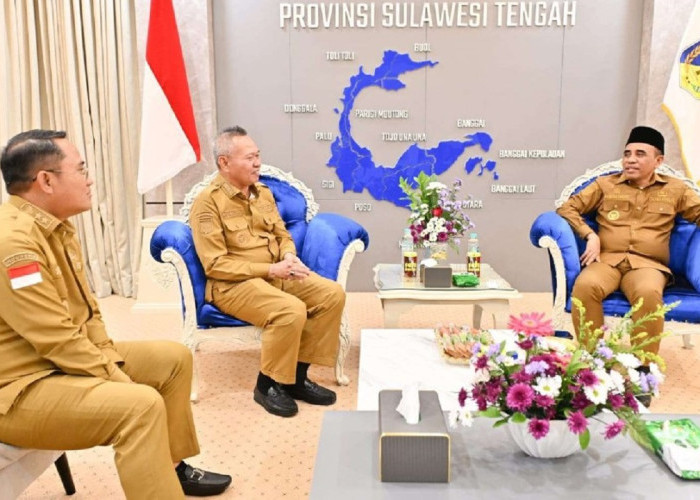 Temui Gubernur Anwar Hafid, Bupati Sigi Bahas Sejumlah Agenda Strategis