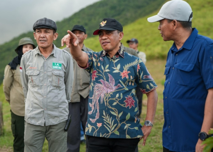 Gubernur Sulteng Tinjau Landasan Paralayang Baru di Bukit Salena, Siap Sambut Fornas 2027
