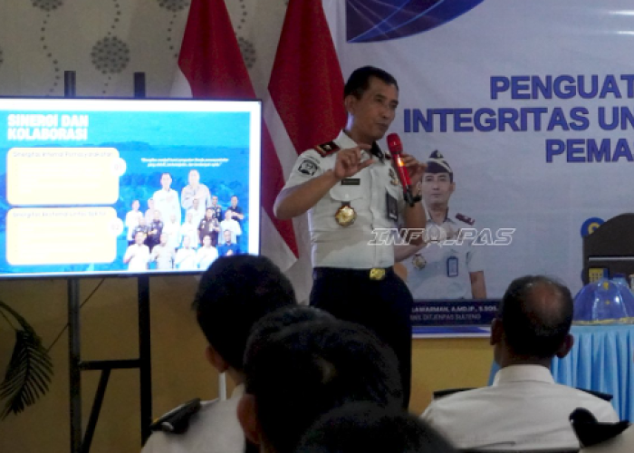 Kakanwil Ditjenpas Sulteng Warning Petugas Lapas