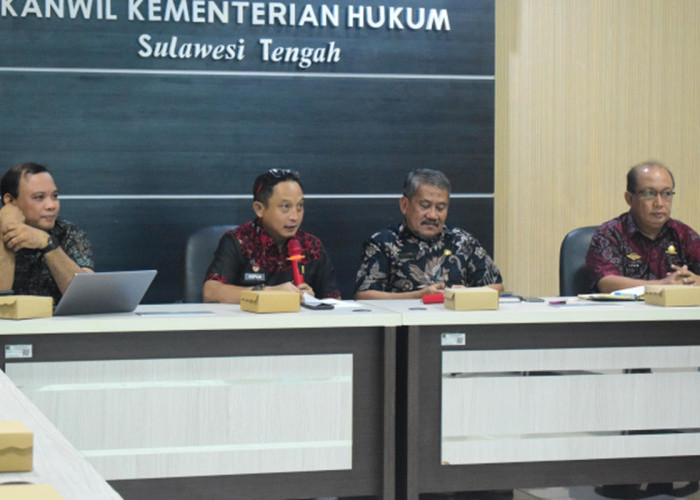Kanwil Kemenkum Sulteng Harmonisasi Lima Rancangan Produk Hukum Morowali Utara
