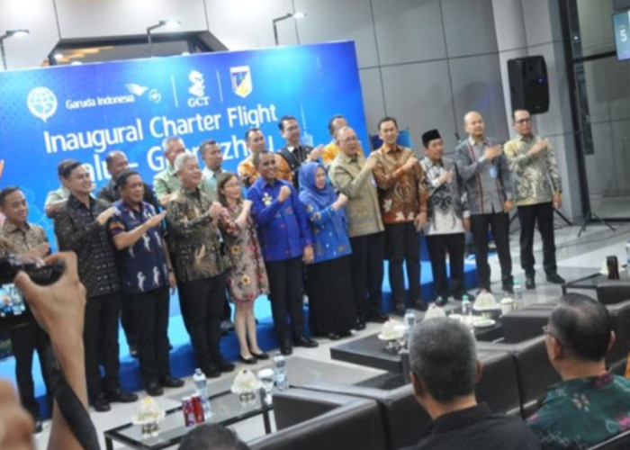Rute Palu-Guangzhou Dibuka, Ekonomi Sulteng Diprediksi Makin Bergairah