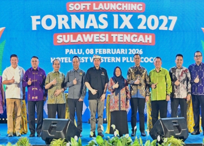 Wagub Sulteng Tegaskan Komitmen Sukseskan FORNAS IX 2027 di Palu